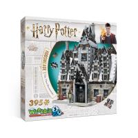 Opakowanie Puzzle 395 Wrebbit 3D Pub pod trzeva miotłami w Hogsmeade