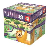Puzzle 48 Cube - Leniwce G3. Wydawca: Educa. SmakLiter.pl Opakowanie Puzzle 48 Cube - Leniwce G3