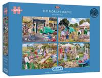 Opakowanie Puzzle 4x500 Florystyka G3