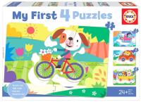 Puzzle 5-8 Pojazdy G3. Wydawca: Educa. SmakLiter.pl Opakowanie Puzzle 5-8 Pojazdy G3