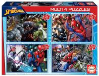 Puzzle 50+80+00+150 Spider-Man G3. Wydawca: Educa. SmakLiter.pl Opakowanie Puzzle 50+80+00+150 Spider-Man G3