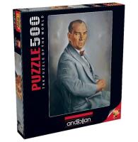 Puzzle 500 Mustafa Kemal Ataturk. Wydawca: Anatolian. SmakLiter.pl Opakowanie Puzzle 500 Mustafa Kemal Ataturk