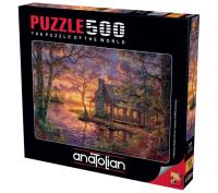 Puzzle 500 Ukryte piękno. Wydawca: Anatolian. SmakLiter.pl Opakowanie Puzzle 500 Ukryte piękno