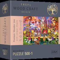 Opakowanie Puzzle drewniane 500+1 Magiczny świat TREFL