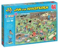 Puzzle Junior 360 Haasteren Małe Zoo G3. Wydawca: Jumbo. SmakLiter.pl Opakowanie Puzzle Junior 360 Haasteren Małe Zoo G3