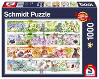 Puzzle PQ 1000 Cztery pory roku G3. Wydawca: Schmidt. SmakLiter.pl Opakowanie Puzzle PQ 1000 Cztery pory roku G3