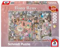 Opakowanie Puzzle PQ 1000 Ilona Reny Różowe piękno G3