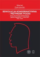 Rewolucja konserwatywna- przypadek polski. Autor: Zakrzewski Maciej. SmakLiter.pl Okładka książki Rewolucja konserwatywna- przypadek polski