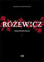 Różewicz rekonstrukcja. Autor: Grochowska Magdalena. SmakLiter.pl Okładka książki Różewicz rekonstrukcja