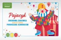 Opakowanie Ruchoma Zabawka Pajac