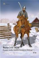 Rusa 3 II 1456. Początek upadku republiki.... Autor: Seliwerstow Dmitrij. SmakLiter.pl Okładka książki Rusa 3 II 1456. Początek upadku republiki...