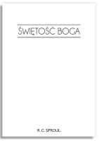 Świętość Boga. Autor: R.C. Sproul. SmakLiter.pl Okładka książki Świętość Boga