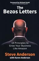 Okładka książki The Bezos Letters