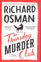 The Thursday Murder Club. Autor: Richard Osman. SmakLiter.pl Okładka książki The Thursday Murder Club