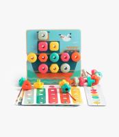 TOP BRIGHT Kreatywna Mozaika Tęcza 40 el.. Wydawca: Playme. SmakLiter.pl Opakowanie TOP BRIGHT Kreatywna Mozaika Tęcza 40 el.