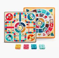 TOP BRIGHT Zestaw Gier Planszowych Chińczyk. Wydawca: Playme. SmakLiter.pl Opakowanie TOP BRIGHT Zestaw Gier Planszowych Chińczyk