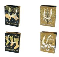 Torba prezentowa świąteczna 23,5x17,5x8 mix. Wydawca: OneDollar. SmakLiter.pl Opakowanie Torba prezentowa świąteczna 23,5x17,5x8 mix