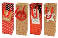 Torba prezentowa świąteczna 35,5x12,5x8 mix. Wydawca: OneDollar. SmakLiter.pl Opakowanie Torba prezentowa świąteczna 35,5x12,5x8 mix