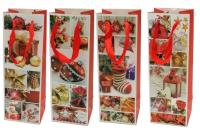 Torba prezentowa świąteczna Brokat 35,5x12,5x8 mix. Wydawca: OneDollar. SmakLiter.pl Opakowanie Torba prezentowa świąteczna Brokat 35,5x12,5x8 mix