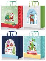 Opakowanie Torebka ozdobna Święta konfetti FRESH