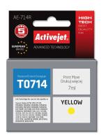 Opakowanie Tusz Activejet AE-714R (zamiennik Epson T0714, T0894, T1004; Premium; 7 ml; żółty)