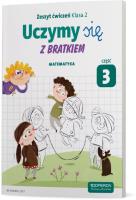 Okładka książki Uczymy się z Bratkiem 2 Matrmatyka ćw. cz.3 OPERON