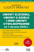 Okładka książki Umowy zlecenia, umowy.. od 1 stycznia 2022