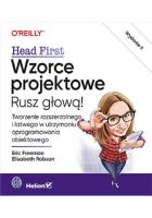 Wzorce projektowe Rusz głową! Tworzenie rozszerzalnego i łatwego w utrzymaniu oprogramowania obiektowego. Autor: Elisabeth Robson. SmakLiter.pl Okładka książki Wzorce projektowe Rusz głową! Tworzenie rozszerzalnego i łatwego w utrzymaniu oprogramowania obiektowego