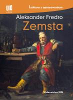 Zemsta. Lektura z opracowaniem. Autor: Ignacy Krasicki  Aleksander Fredro Maria Konopnicka. SmakLiter.pl Okładka książki Zemsta. Lektura z opracowaniem