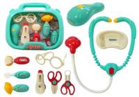 Zestaw Lekarski Walizka Turkusowa. Wydawca: Lean Toys. SmakLiter.pl Opakowanie Zestaw Lekarski Walizka Turkusowa