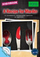 Okładka książki A Recipe for Murder. A1-A2 + audiobook