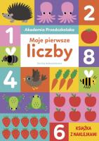 Okładka książki Akademia Przedszkolaka. Moje pierwsze liczby
