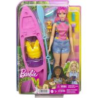 Opakowanie Barbie Daisy na kempingu lalka+kajak