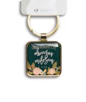 Opakowanie Brelok metalowy srebrny - Ukochałem Cię