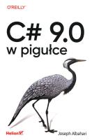 C# 9.0 w pigułce. Autor: Joseph Albahari. SmakLiter.pl Okładka książki C# 9.0 w pigułce