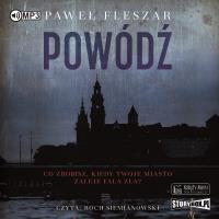 CD MP3 Powódź. Autor: Fleszar Paweł. SmakLiter.pl Okładka książki CD MP3 Powódź