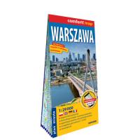 Okładka książki Comfort! map Warszawa 1:29 000 laminat w.2022