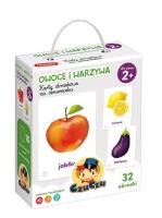 Okładka książki CzuCzu Karty obrazkowe na sznurku Owoce i warzywa