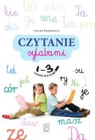 Czytanie sylabami. Zadania dla klas 1-3. Autor: Lucyna Kasjanowicz. SmakLiter.pl Okładka książki Czytanie sylabami. Zadania dla klas 1-3