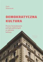 Okładka książki Demokratyczna kultura
