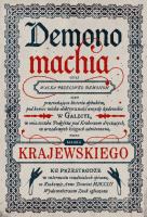 Demonomachia. Autor: Marek Krajewski. SmakLiter.pl Okładka książki Demonomachia