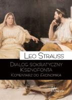 Dialog sokratyczny Ksenofonta. Autor: Strauss Leo. SmakLiter.pl Okładka książki Dialog sokratyczny Ksenofonta