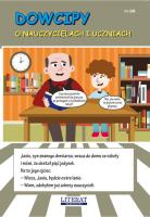 Dowcipy O nauczycielach i uczniach. Autor: Adamczewski Przemysław. SmakLiter.pl Okładka książki Dowcipy O nauczycielach i uczniach