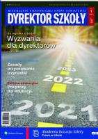 Okładka książki Dyrektor Szkoły 1/2022