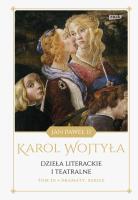Dzieła literackie i teatralne T.3 Dramaty. Szkice. Autor: Karol Wojtyła. SmakLiter.pl Okładka książki Dzieła literackie i teatralne T.3 Dramaty. Szkice