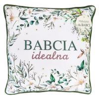 Opakowanie Dzień Babci. Poduszka zielona