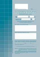 Opakowanie Dziennik budowy 603-2