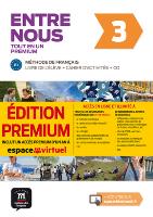 Entre nous 3 Podręcznik z ćwiczeniami + CD PREMIUM. Autor: Opracowanie zbiorowe. SmakLiter.pl Okładka książki Entre nous 3 Podręcznik z ćwiczeniami + CD PREMIUM