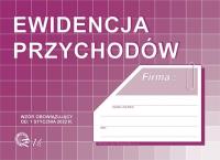 Ewidencja przychodów A5 R01-H. Wydawca: MICHALCZYK I PROKOP. SmakLiter.pl Opakowanie Ewidencja przychodów A5 R01-H