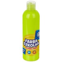 Opakowanie Farba szkolna Astra 250ml fluorescencyjna cytrynowa